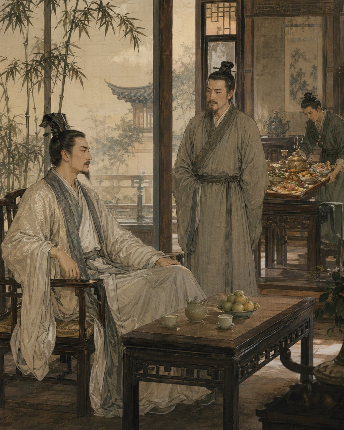 东晋陆纳以茶果待客典故考辨，晋书茶果并非今日茶果子
