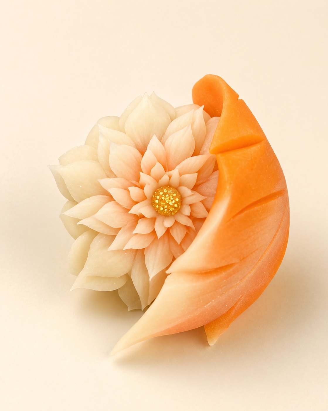 楸晴茶果茶果子作品，茶席适配与节气茶点作品